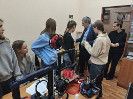 Экскурсия по вузу для старшеклассников МБОУ «Комаричская СОШ №1» 